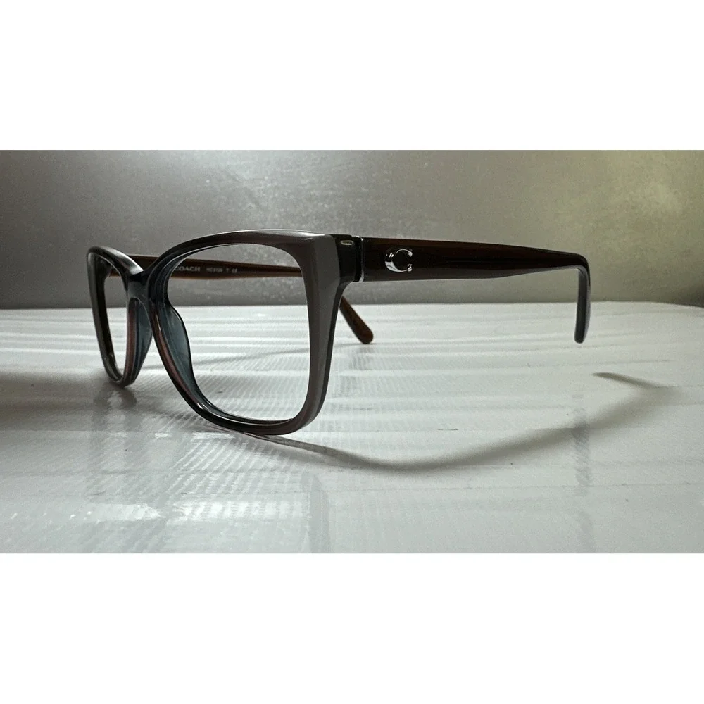 Coach HC 6129 5534 Women's Taupe Laminate Eyeglasses Optical Frame 54-16-140